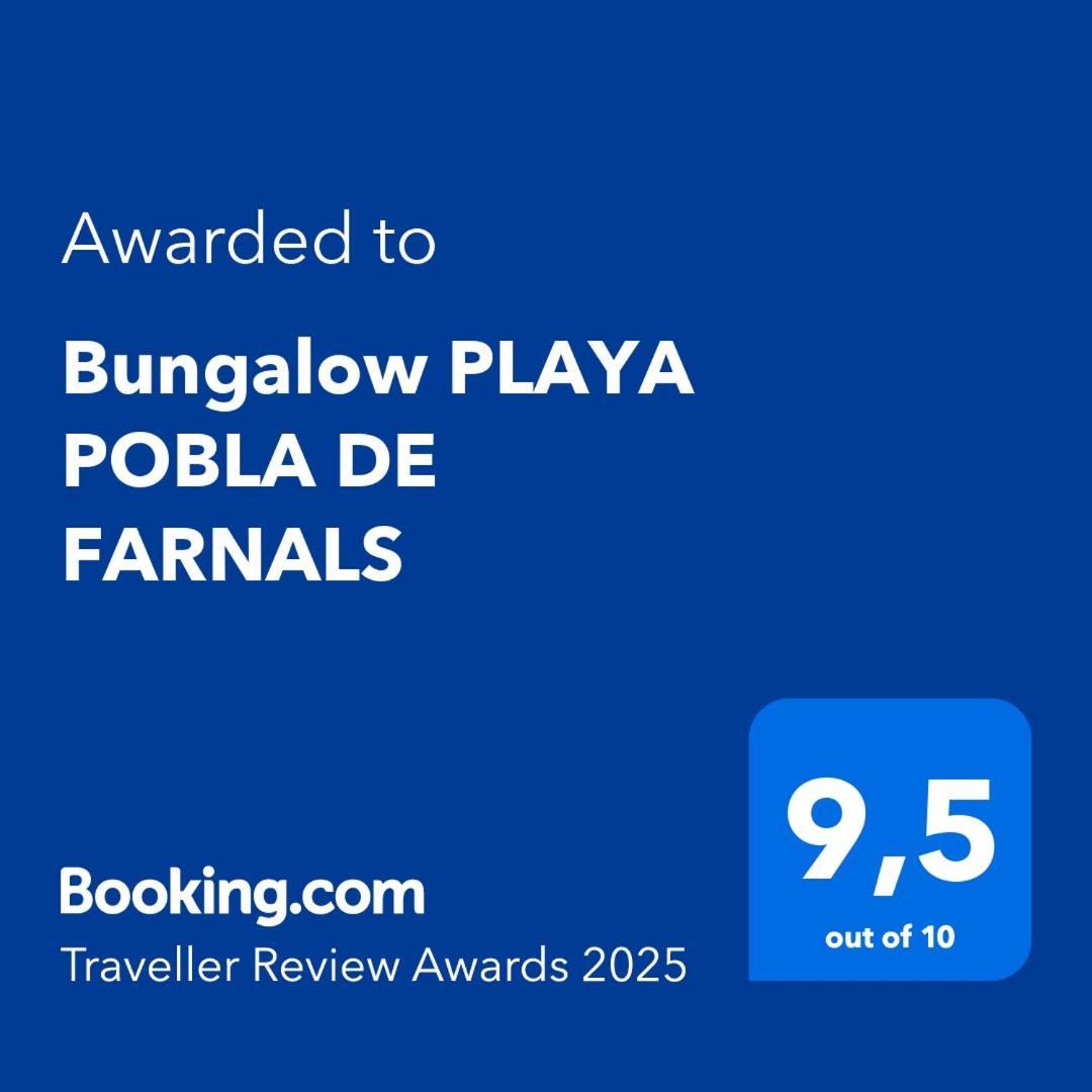 Bungalow Playa Pobla De Farnals Las Canteras  Екстериор снимка